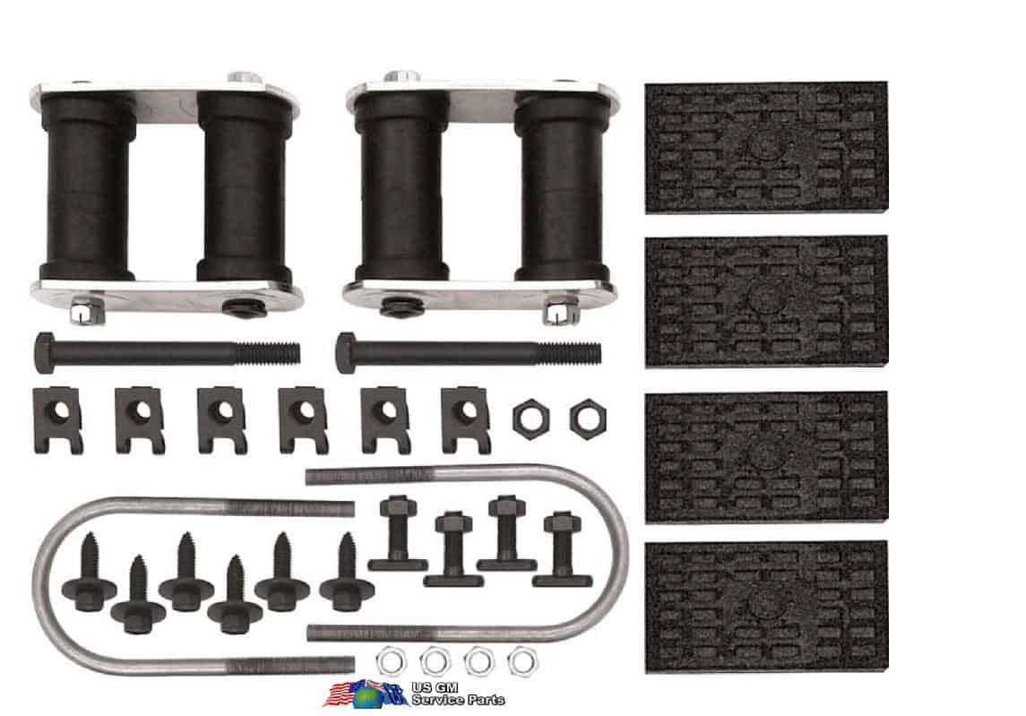 Leaf Spring Insulation Kit - Multi